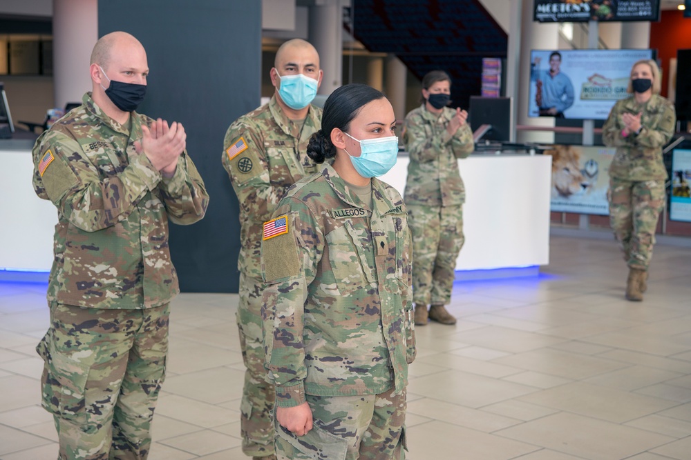 Colorado National Guard Members support the COVID-19 Response Efforts