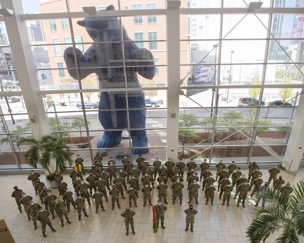 Colorado National Guard Members support the COVID-19 Response Efforts