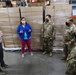 U.S. Congressman Rep. Rick Larsen visits Guardsmen at Sedro-Woolley Food Bank.