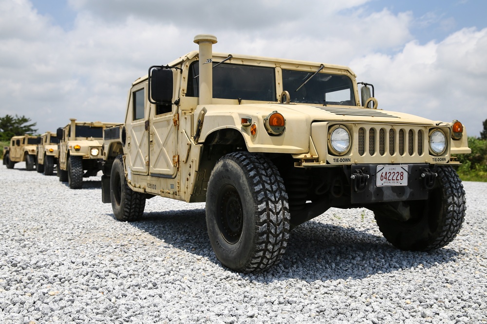 Experienced Drivers Only | 9th Engineer Support Battalion conducts convoy drills