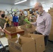 U.S. Congressman Rep. Rick Larsen visits Guardsmen at Sedro-Woolley Food Bank.