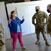 U.S. Congressman Rep. Rick Larsen visits Guardsmen at Sedro-Woolley Food Bank.