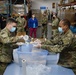 U.S. Congressman Rep. Rick Larsen visits Guardsmen at Sedro-Woolley Food Bank.