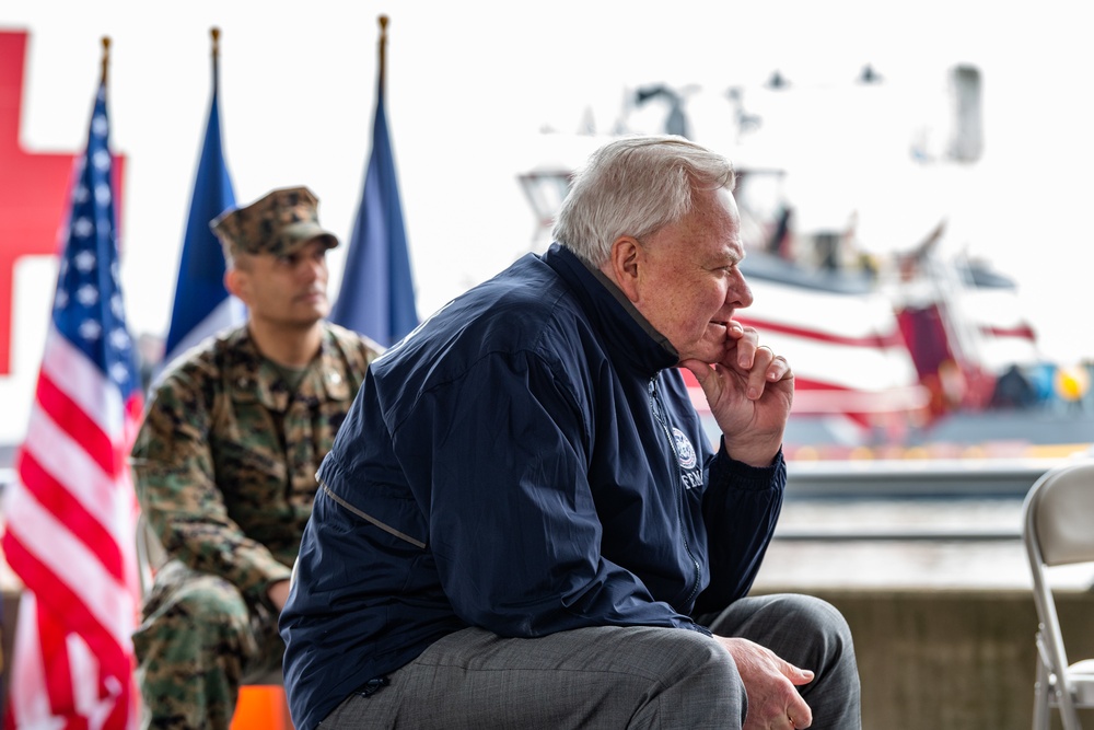 USNS Comfort Arrives In NYC