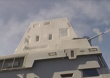 USS Zumwalt Completes First Live Fire Test