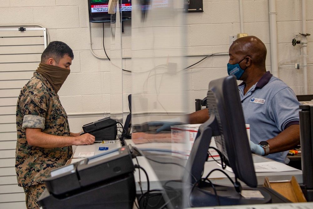 Camp Lejeune Post Office takes precautionary measures in response to COVID-19