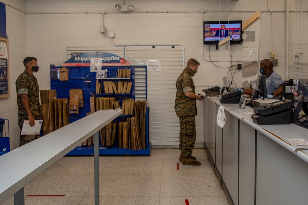 Camp Lejeune Post Office takes precautionary measures in response to COVID-19