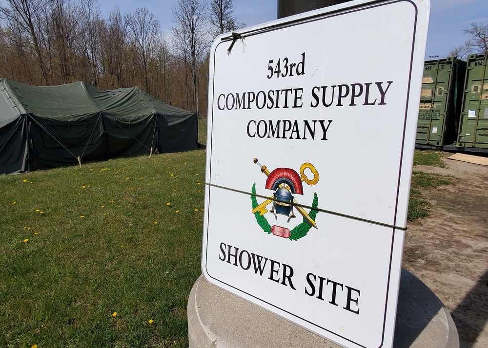 Fort Drum sustainment unit employs wartime expertise to support COVID treatment facility