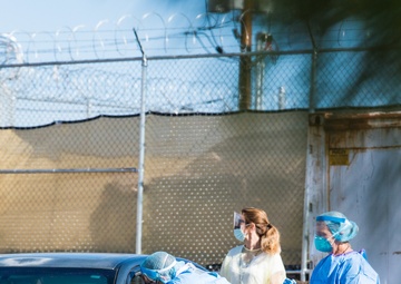 Air Guard Assists with Coronavirus Testing