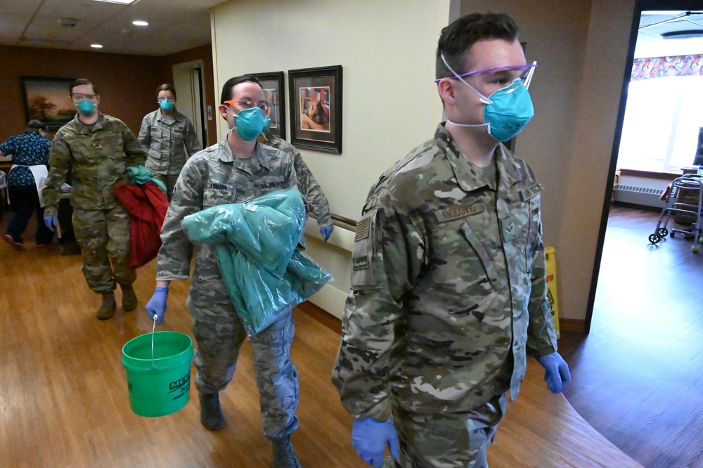 N.D. Guard is deep cleaning congregate living facilities