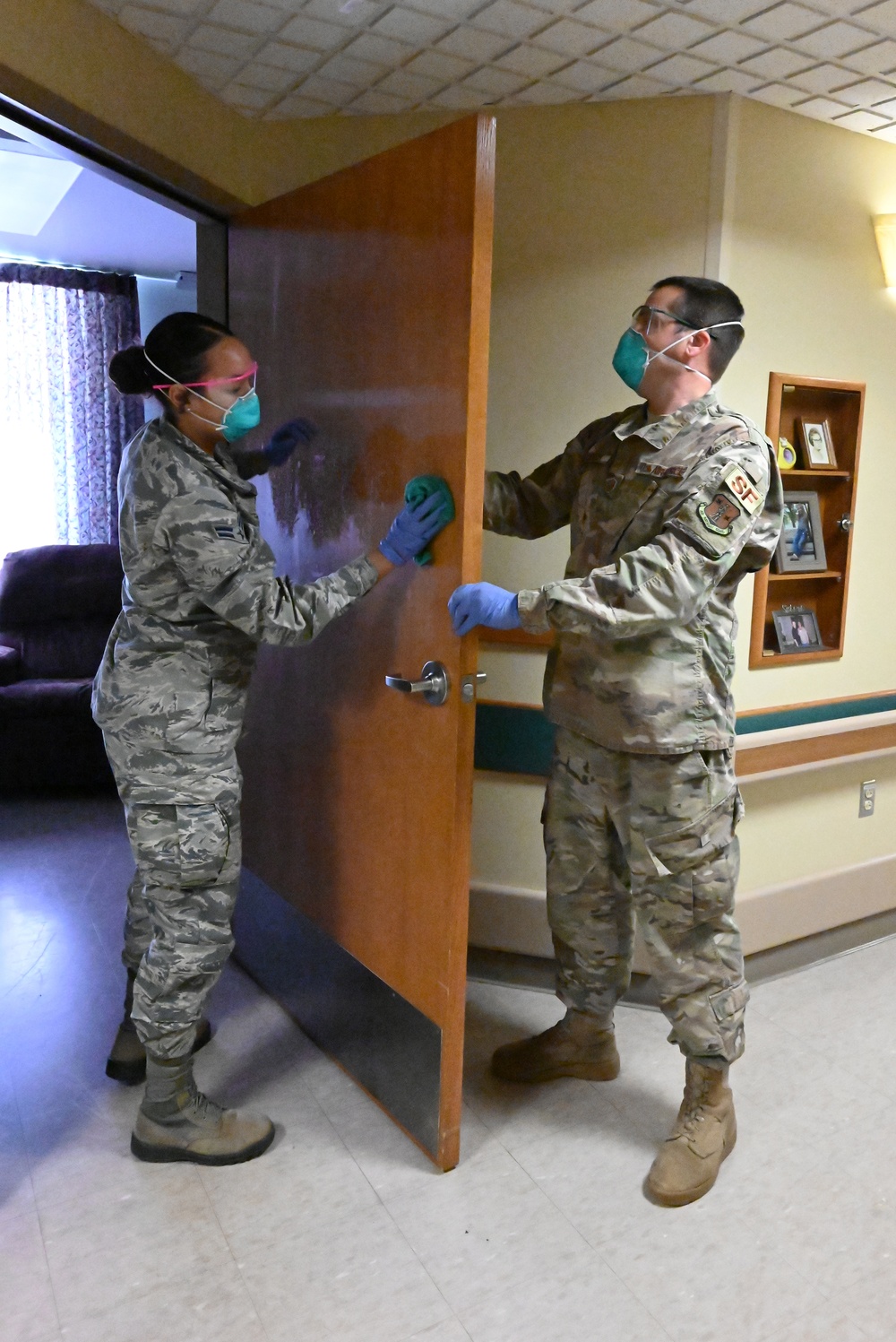 N.D. Guard is deep cleaning congregate living facilities