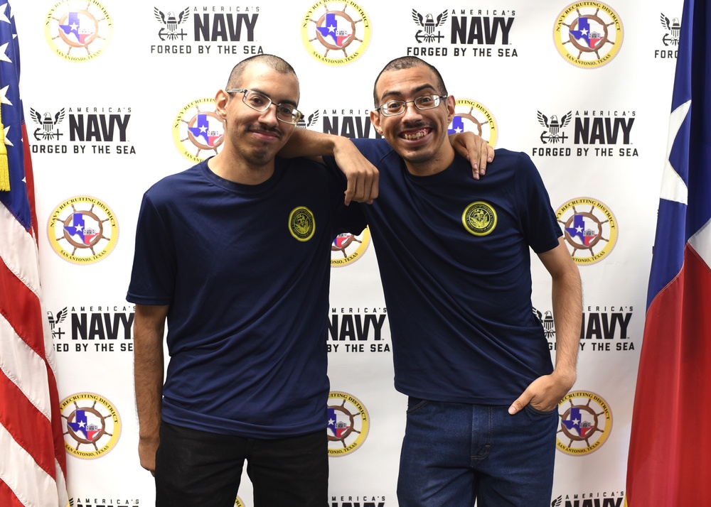 Twins looking forward to being U.S. Sailors