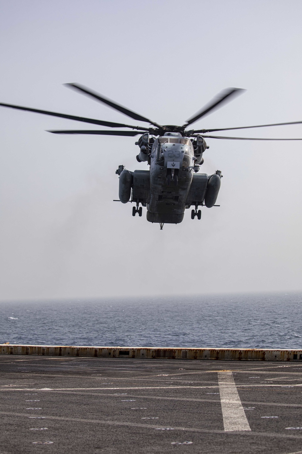 USS New York conducts flight operations