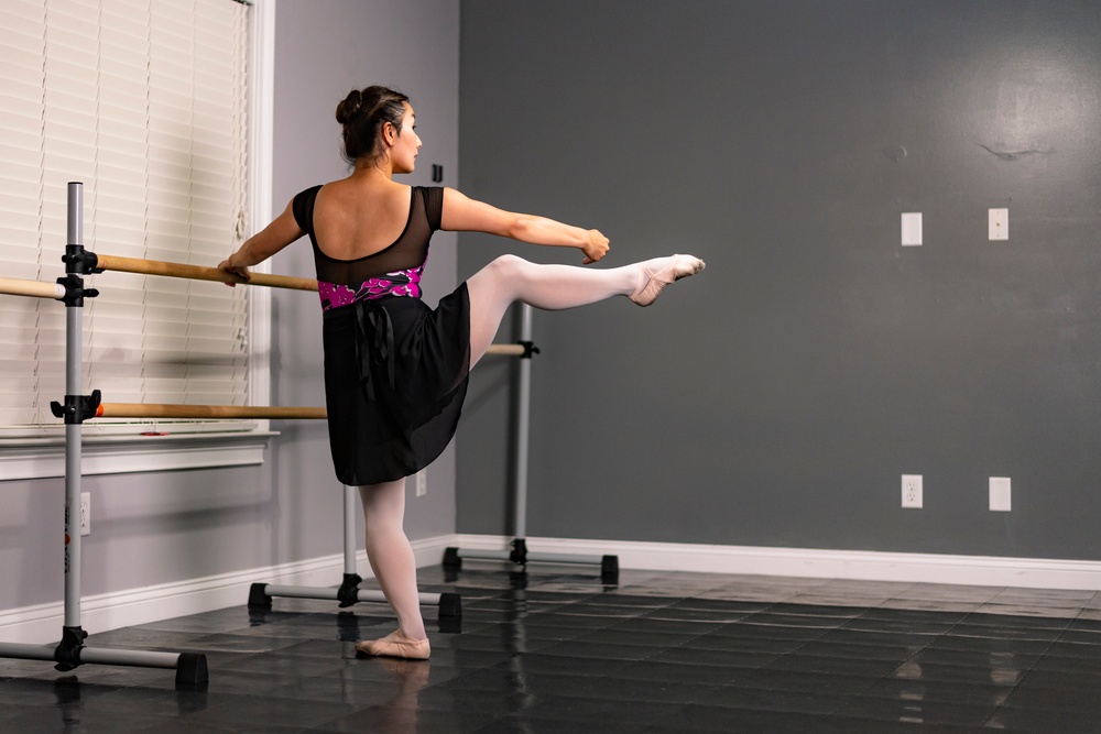 Military spouse dances to connect