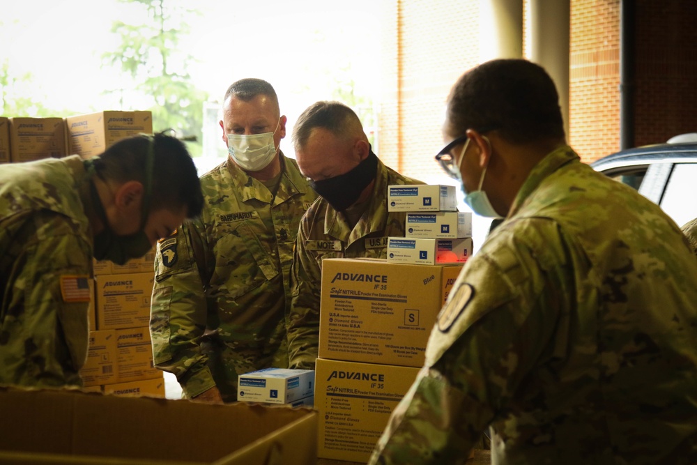 NCARNG, NCEM Help Protect Community During COVID-19