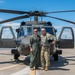 Chief Warrant Officer 5 Richie Schuler completes a final flight