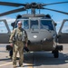 Chief Warrant Officer 5 Richie Schuler completes a final flight