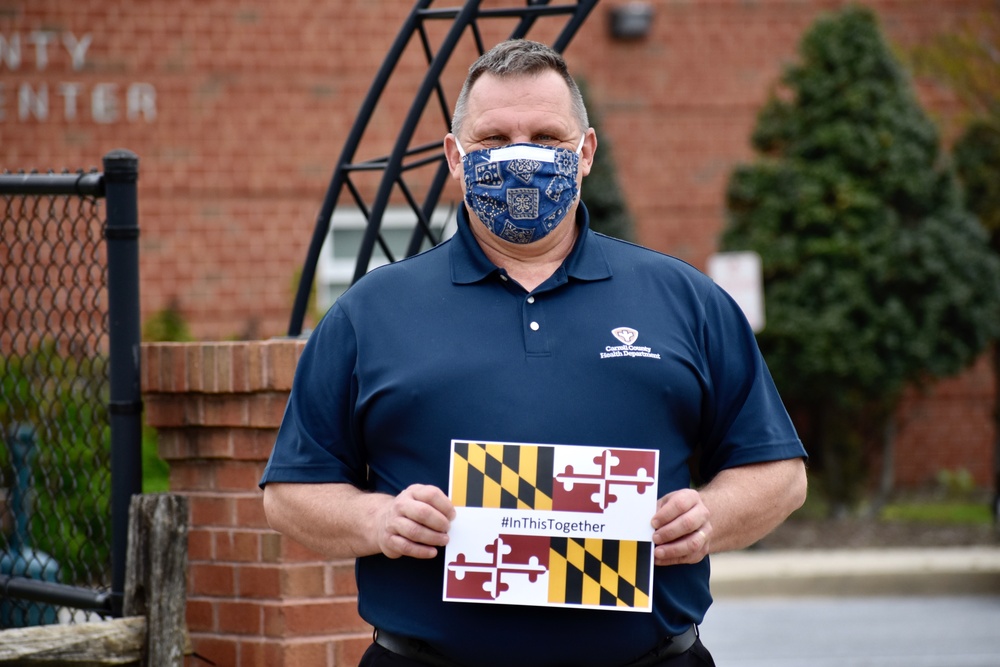 Maryland military police support COVID-19 test site in Carroll County