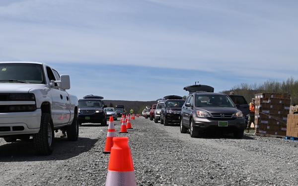 VTNG Food Distribution in Peru, Vt.