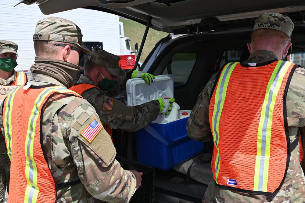 VTNG Food Distribution in Peru, Vt.