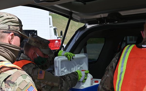 VTNG Food Distribution in Peru, Vt.