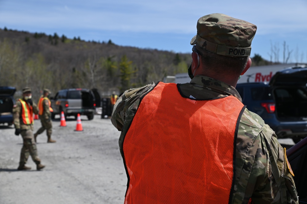 VTNG Food Distribution in Peru, Vt.