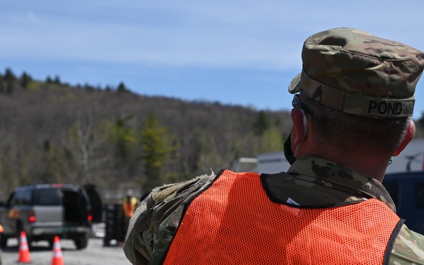 VTNG Food Distribution in Peru, Vt.