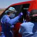 Arizona healthcare workers conduct COVID-19 testing on the Navajo Nation