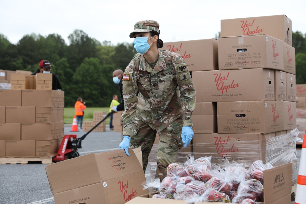 Delaware National Guard feeds families in First State