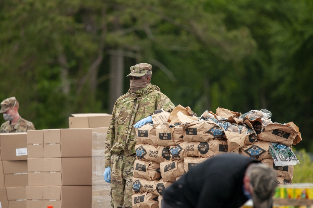 Delaware National Guard feeds families in First State