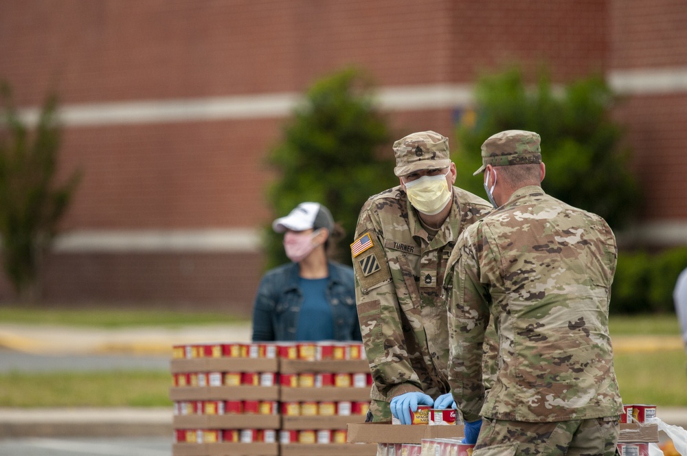 Delaware National Guard feeds families in First State