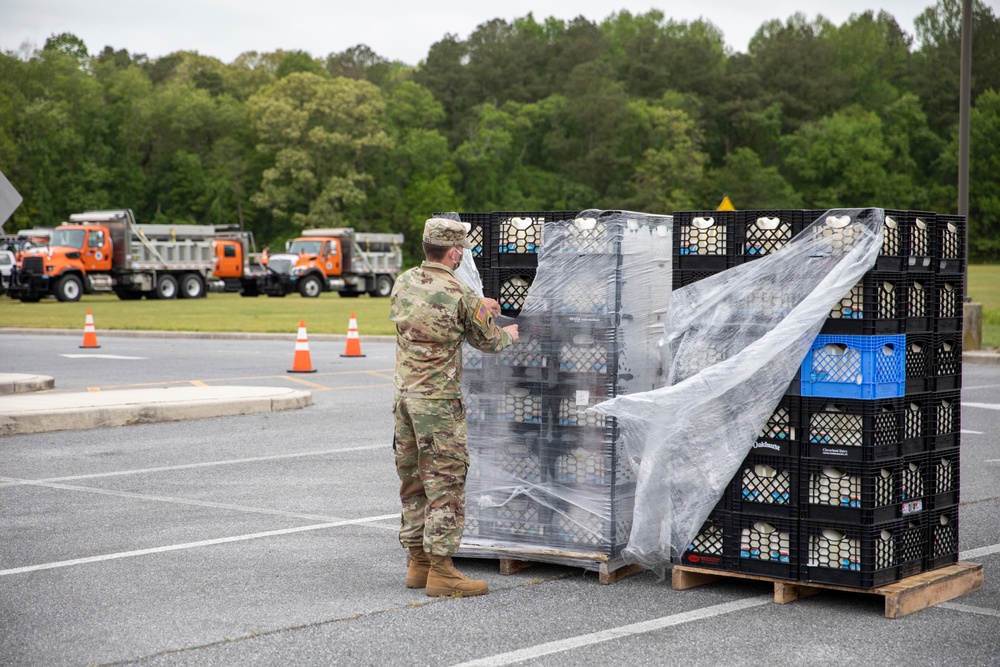 Delaware National Guard feeds families in First State