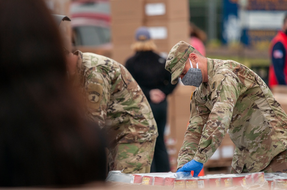 Delaware National Guard feeds families in First State