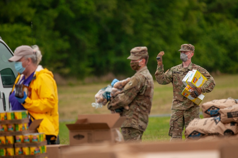 Delaware National Guard feeds families in First State