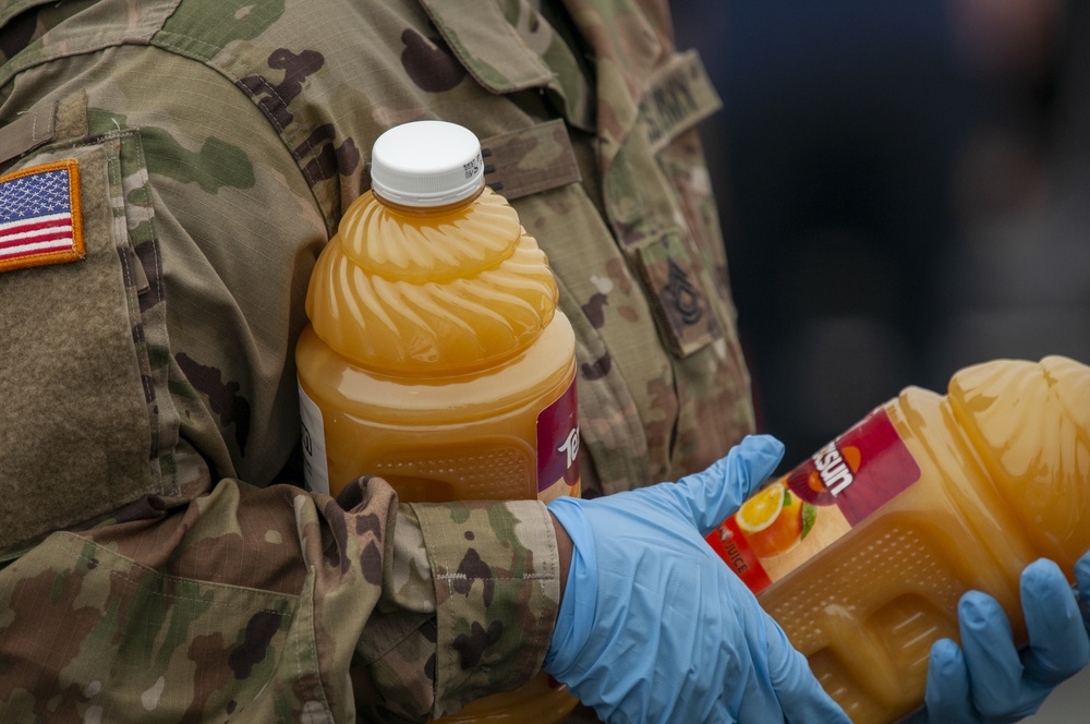 Delaware National Guard feeds families in First State