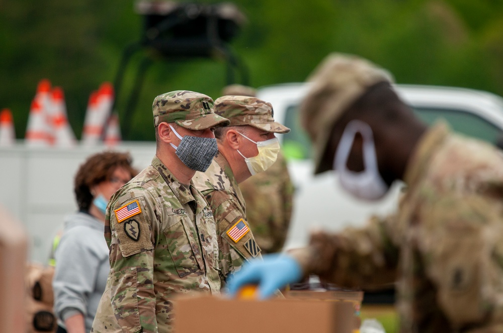 Delaware National Guard feeds families in First State