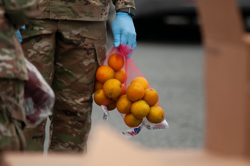 Delaware National Guard feeds families in First State