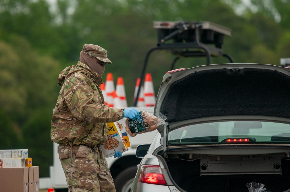 Delaware National Guard feeds families in First State