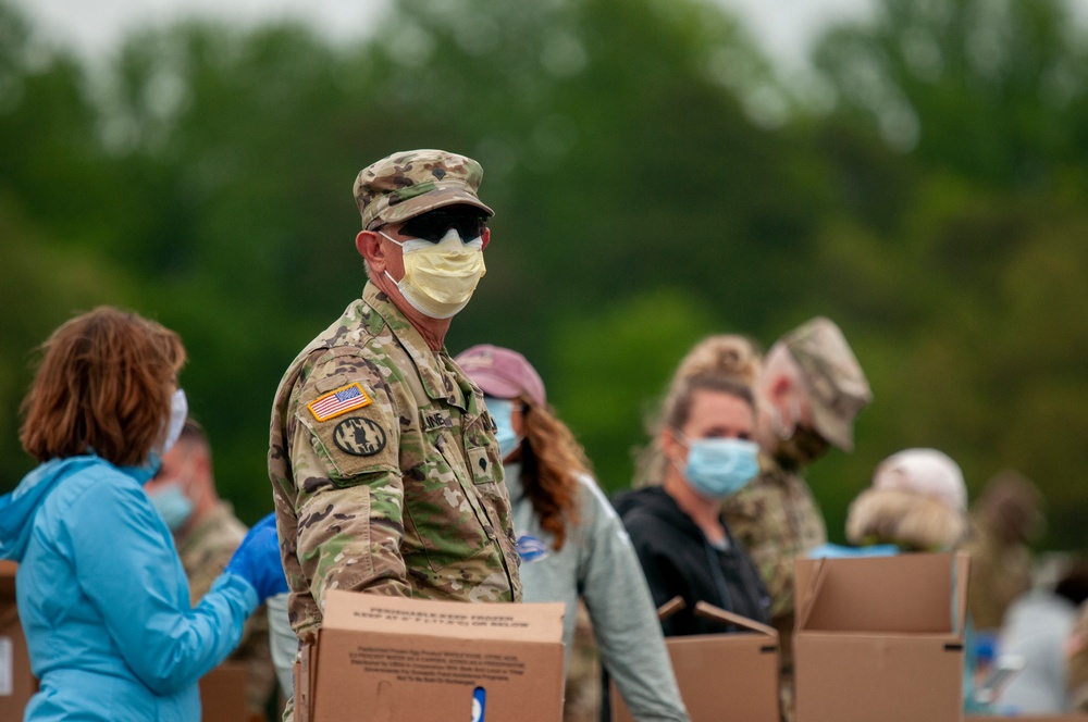 Delaware National Guard feeds families in First State