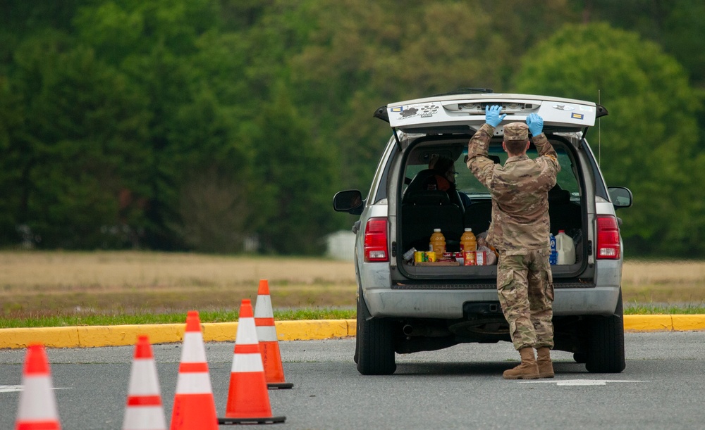 Delaware National Guard feeds families in First State