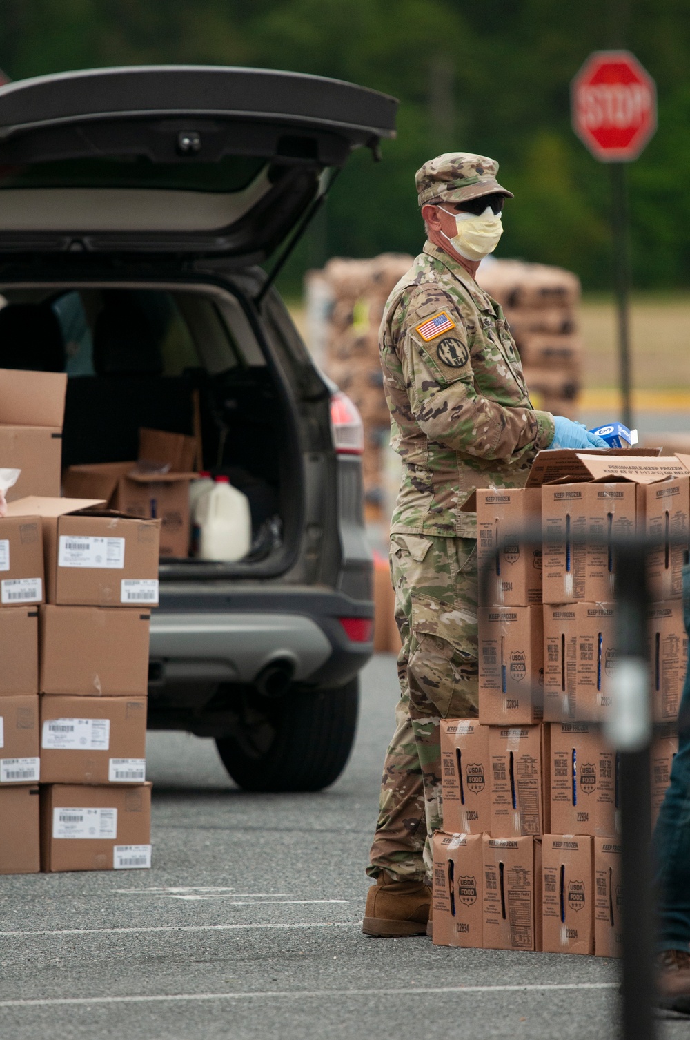 Delaware National Guard feeds families in First State