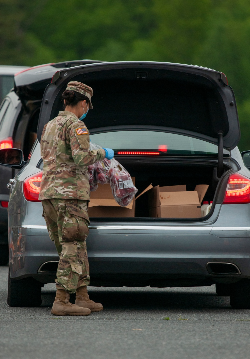 Delaware National Guard feeds families in First State