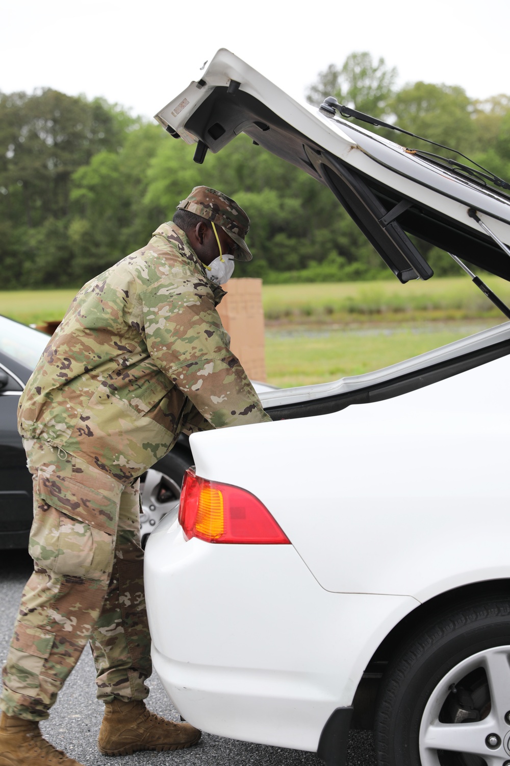 Delaware National Guard feeds families in First State