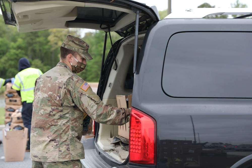 Delaware National Guard feeds families in First State