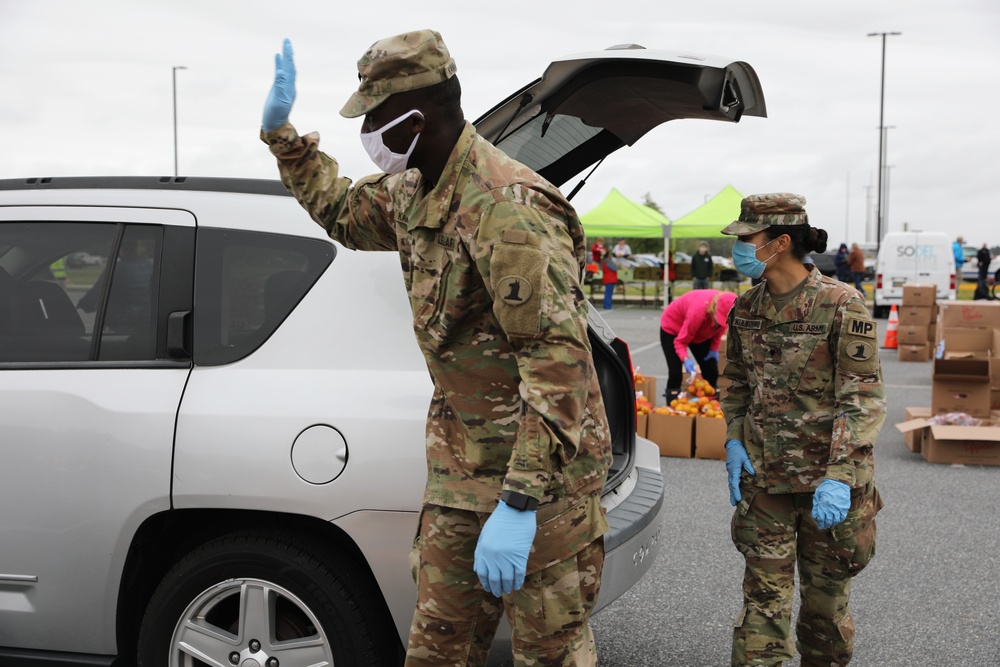 Delaware National Guard feeds families in First State