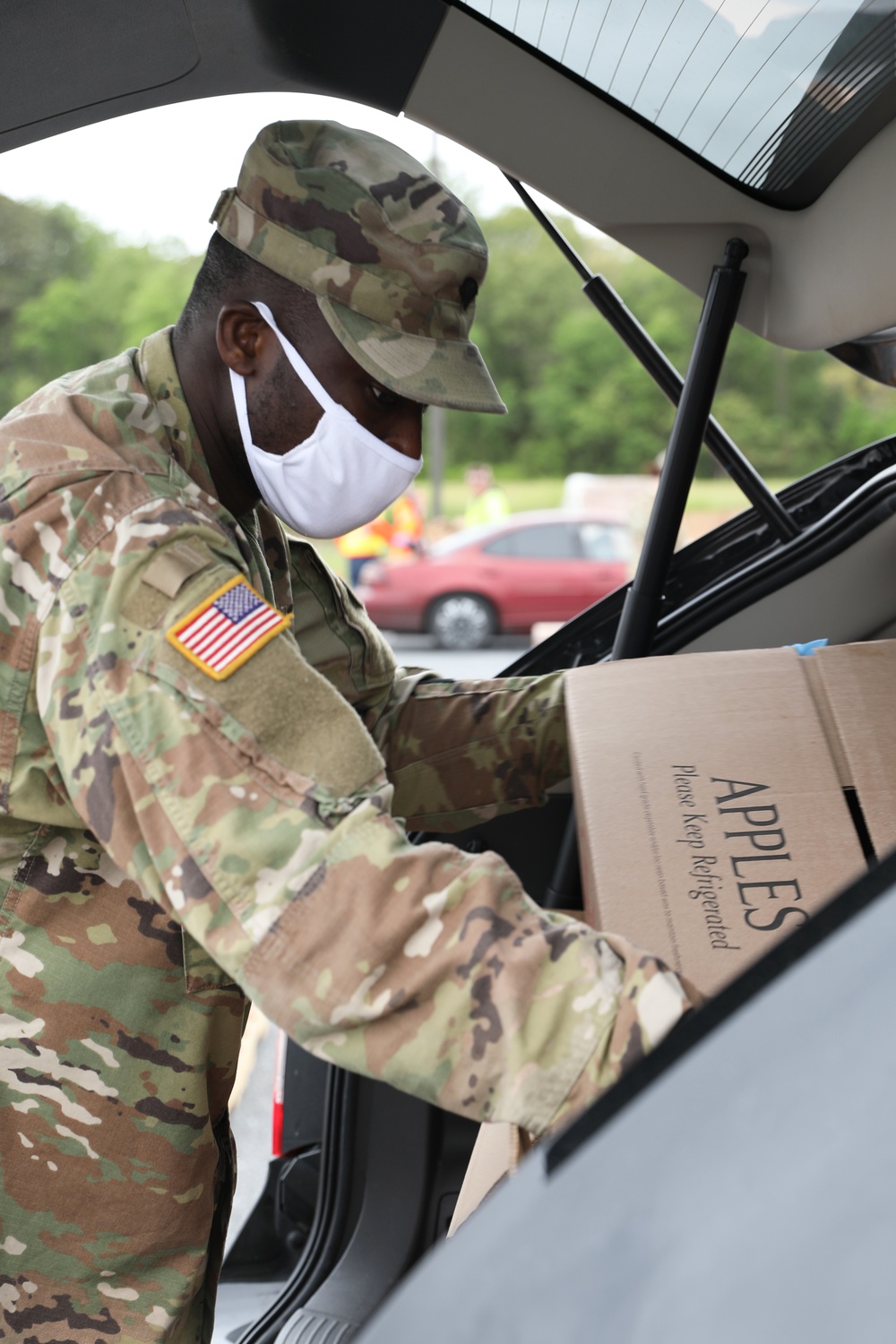 Delaware National Guard feeds families in First State