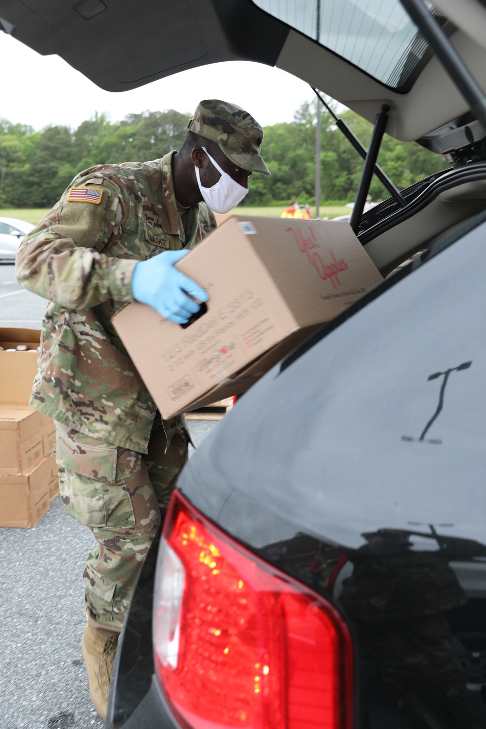 Delaware National Guard feeds families in First State