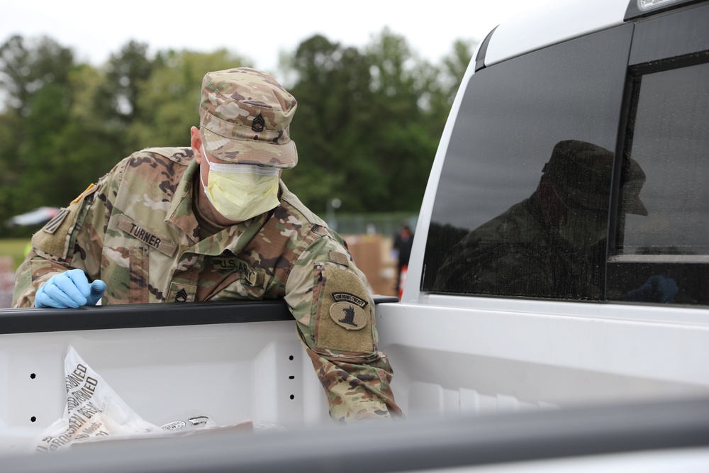 Delaware National Guard feeds families in First State