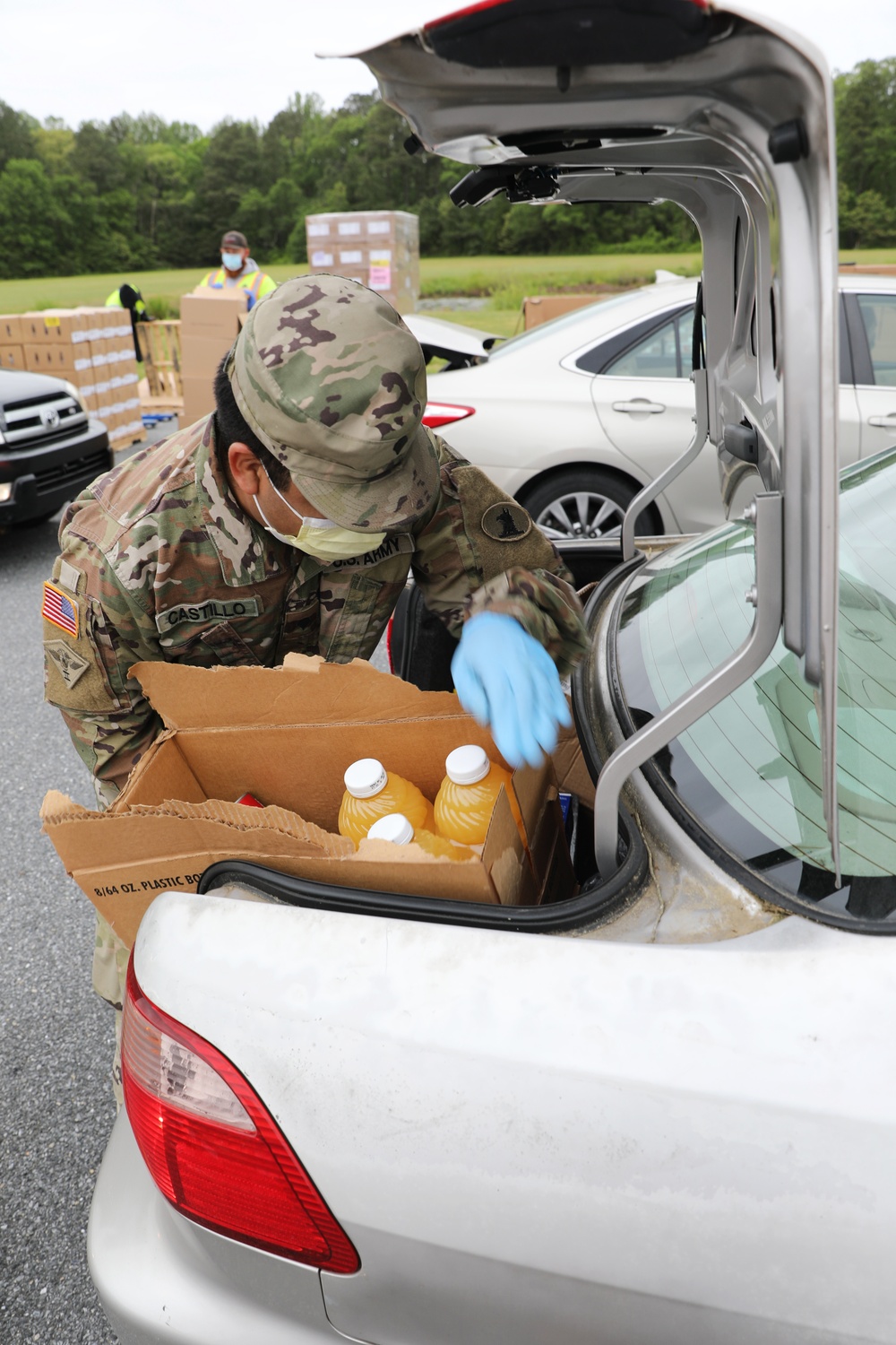 Delaware National Guard feeds families in First State