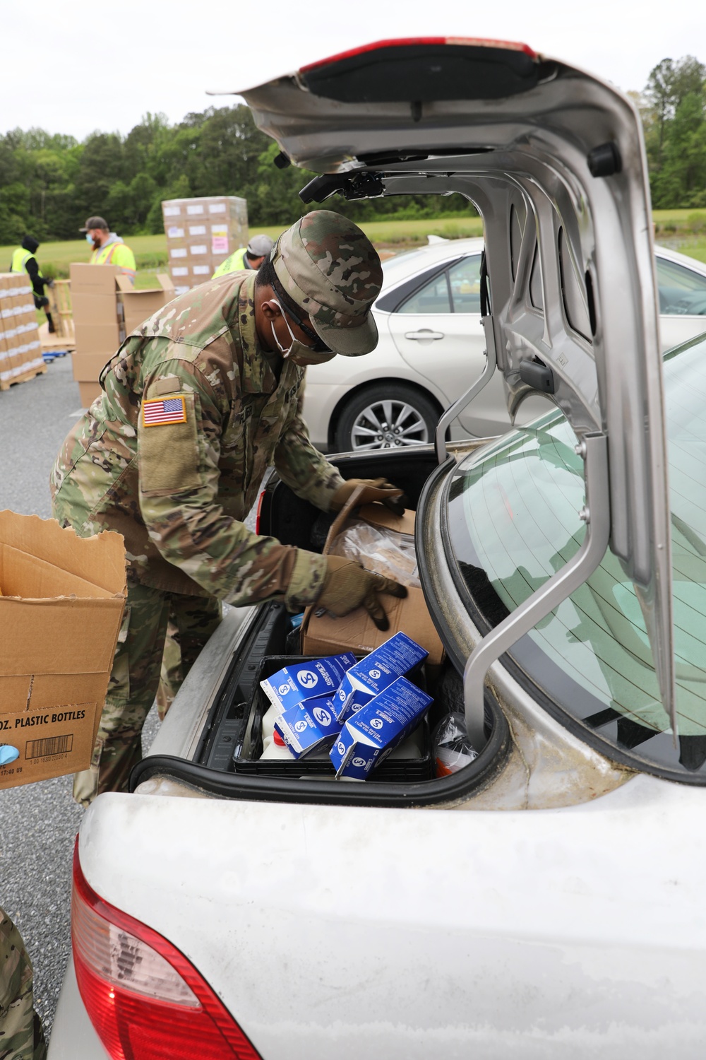 Delaware National Guard feeds families in First State